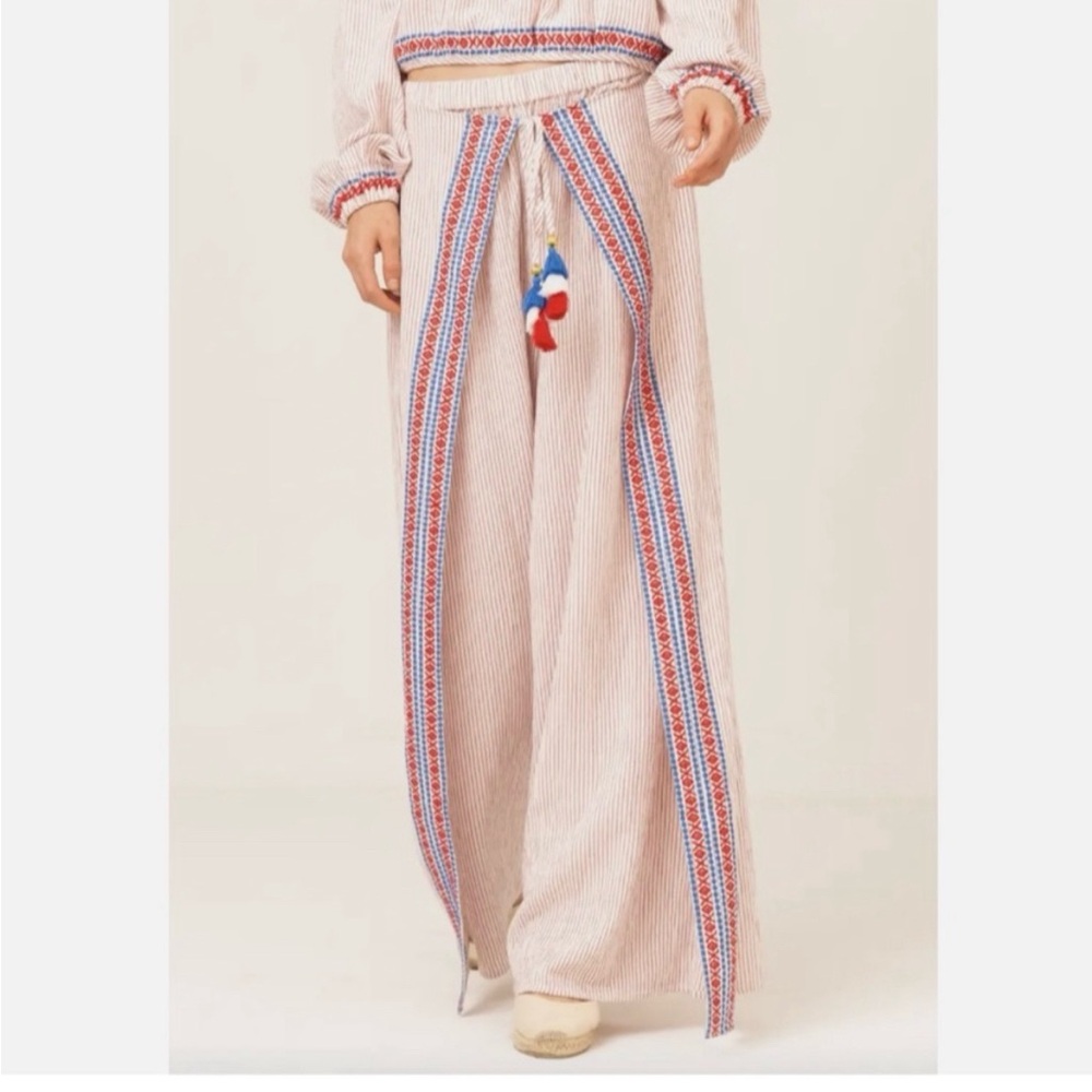 NWT Laia Anthropologie Boho Pants Size L